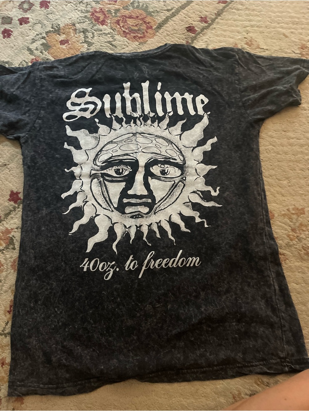 Sublime Black Graphic Band Tee - 40oz. to Freedom